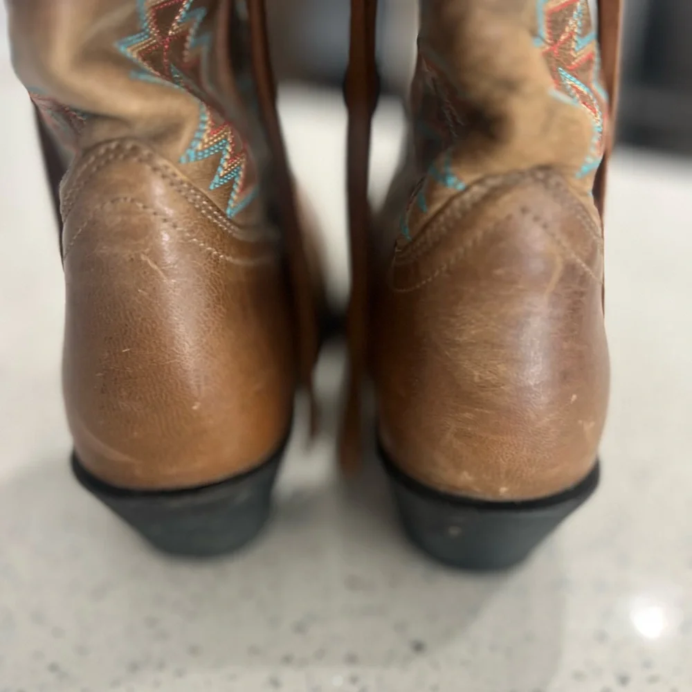 LAREDO WOMEN'S CHARMAYNE Cowboy Sz 9
WESTERN BOOTS SNIP TOE Teal - Picture 6 of 9